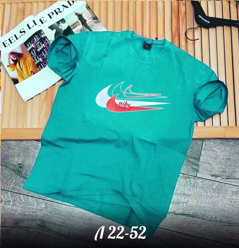 Мужская футболка зеленая купить в Интернет-магазине Садовод База - цена 200 руб Садовод интернет-каталог