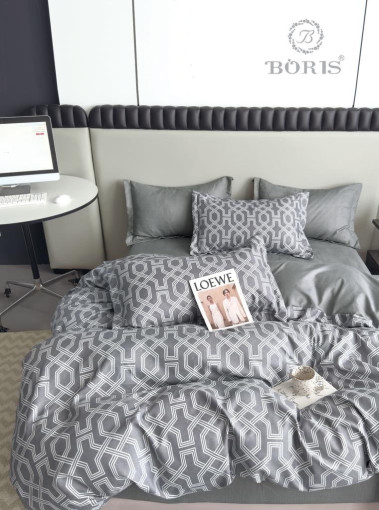 Комплект постельного белья BORIS FM из высококачественного материала, очень мягкий и приятный на ощупь, выполнен из сатина САДОВОД официальный интернет-каталог