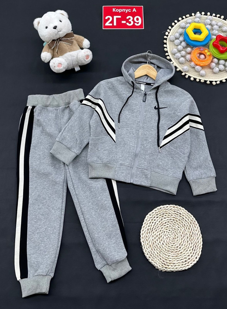 Детский костюм светло-серый купить в Интернет-магазине Садовод База - цена 1300 руб Садовод интернет-каталог