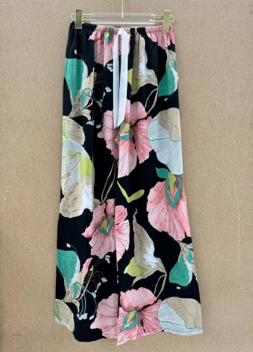 Хлопковые пижамные брюки, невесомая ткань Штапель САДОВОД официальный интернет-каталог
