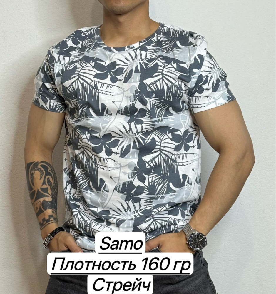 Футболка для мужчин, хлопок купить в Интернет-магазине Садовод База - цена 450 руб Садовод интернет-каталог