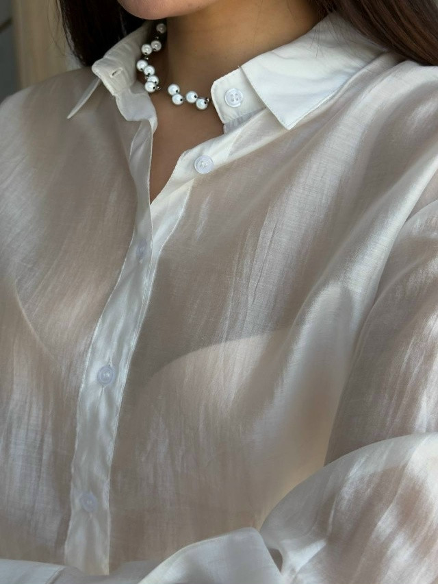 Женская рубашка белая купить в Интернет-магазине Садовод База - цена 1600 руб Садовод интернет-каталог