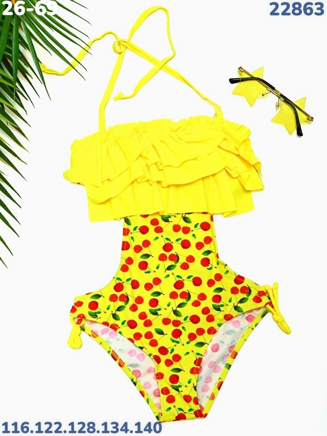 Купальник детский желтый купить в Интернет-магазине Садовод База - цена 300 руб Садовод интернет-каталог