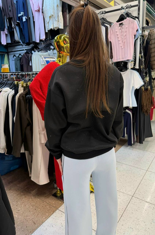 Свитшот черный купить в Интернет-магазине Садовод База - цена 950 руб Садовод интернет-каталог