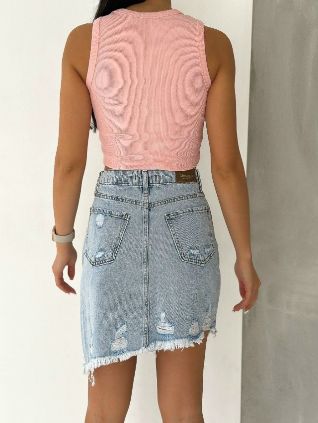 💕Джинсовая Юбка купить в Интернет-магазине Садовод База - цена 950 руб Садовод интернет-каталог