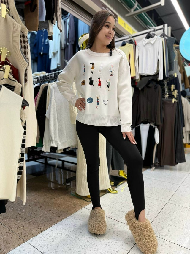 Свитер женский белый купить в Интернет-магазине Садовод База - цена 1500 руб Садовод интернет-каталог