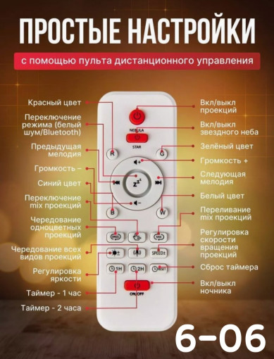 Ночник-проектор 