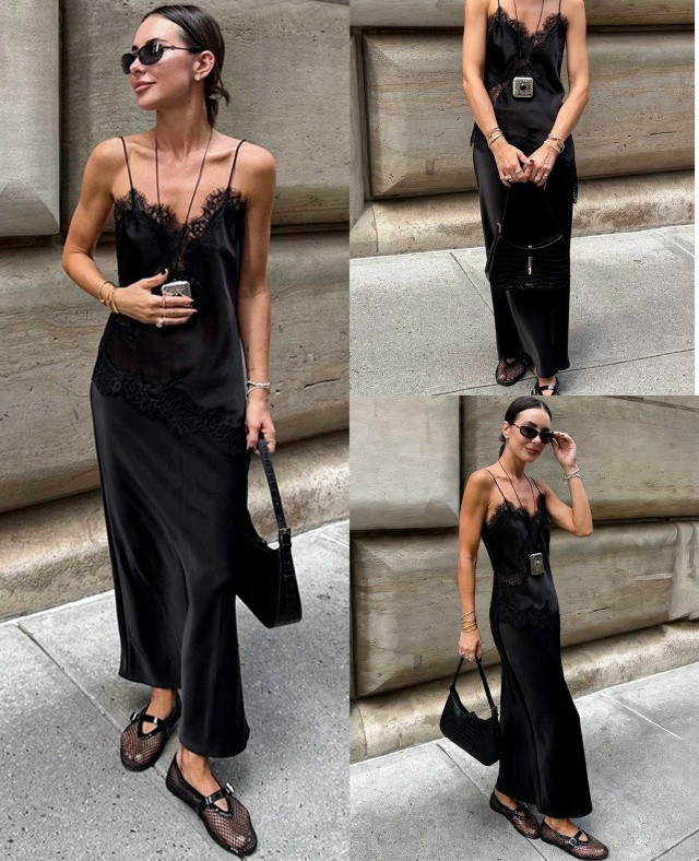 Женский костюм черный