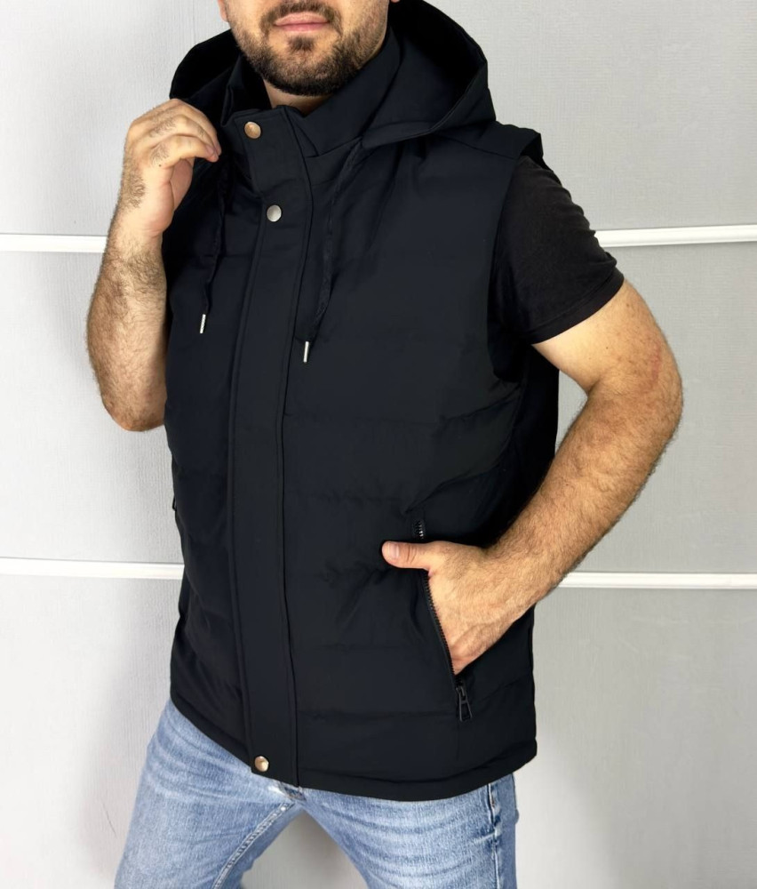 Жилетка женская черная купить в Интернет-магазине Садовод База - цена 850 руб Садовод интернет-каталог