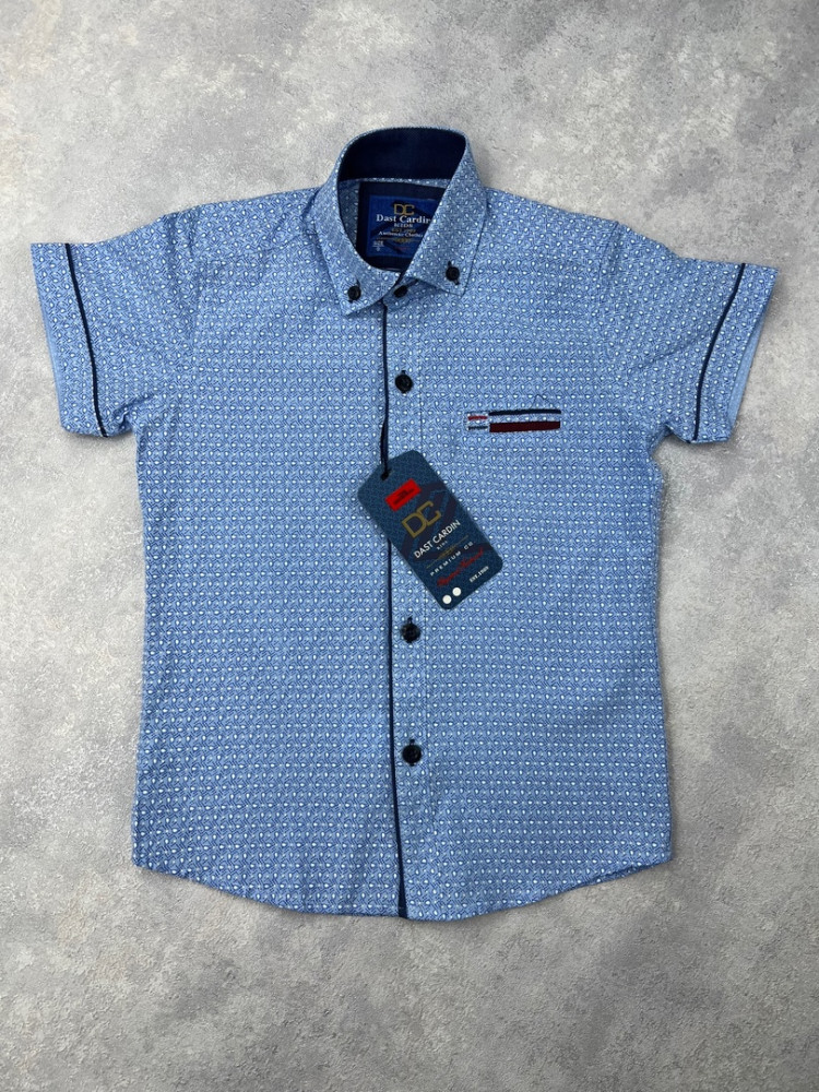 Детская рубашка синяя купить в Интернет-магазине Садовод База - цена 300 руб Садовод интернет-каталог