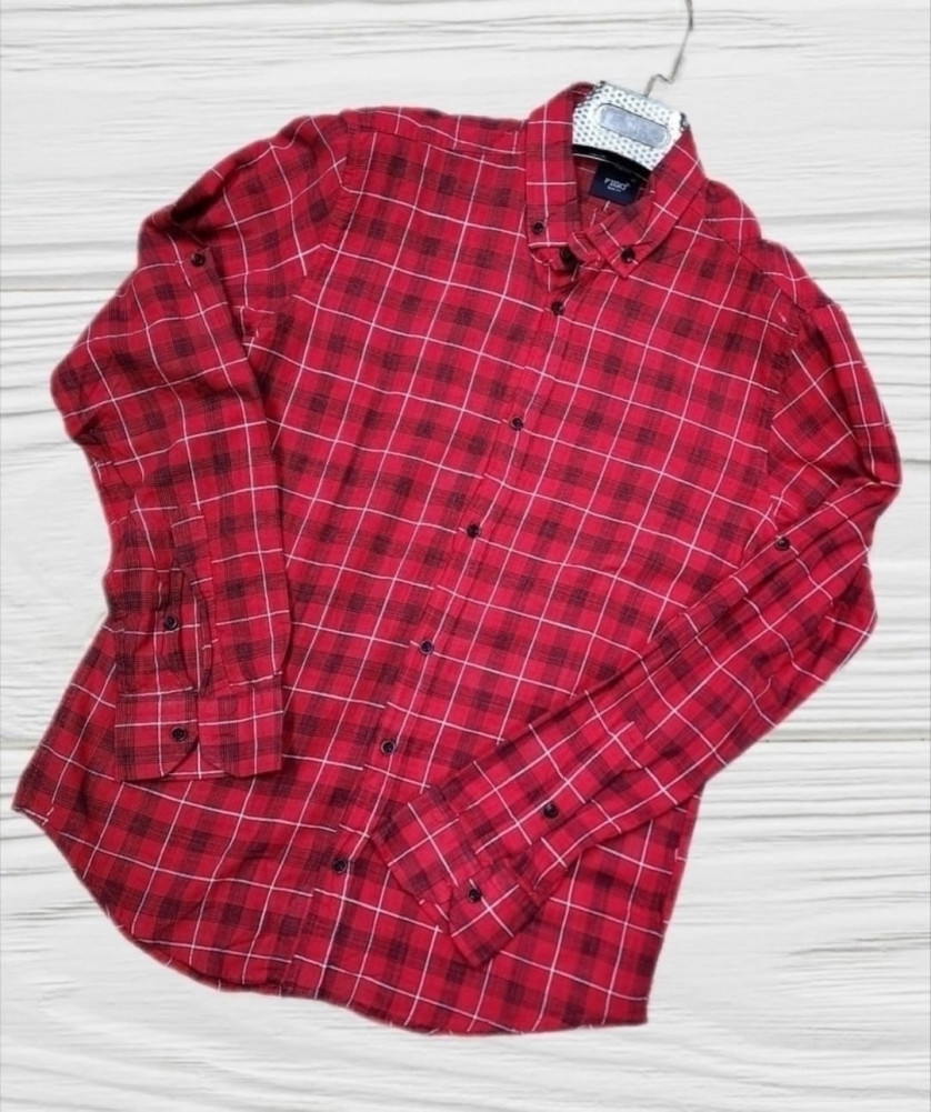 Мужская рубашка красная купить в Интернет-магазине Садовод База - цена 500 руб Садовод интернет-каталог