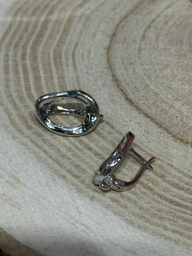 ✨Швензы | Серьги на Английском замке купить в Интернет-магазине Садовод База - цена 200 руб Садовод интернет-каталог