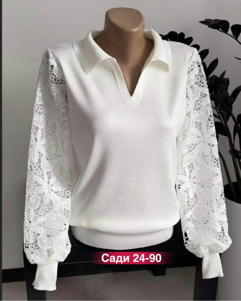 Блузка белая купить в Интернет-магазине Садовод База - цена 600 руб Садовод интернет-каталог