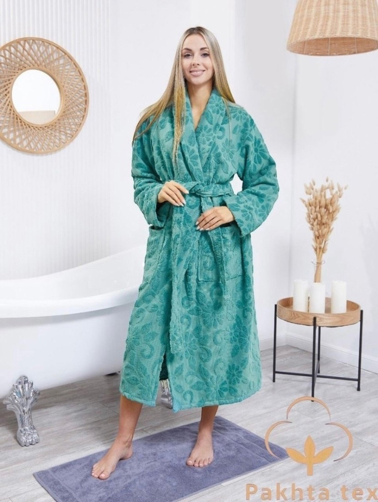 Махровый женский халат купить в Интернет-магазине Садовод База - цена 2400 руб Садовод интернет-каталог