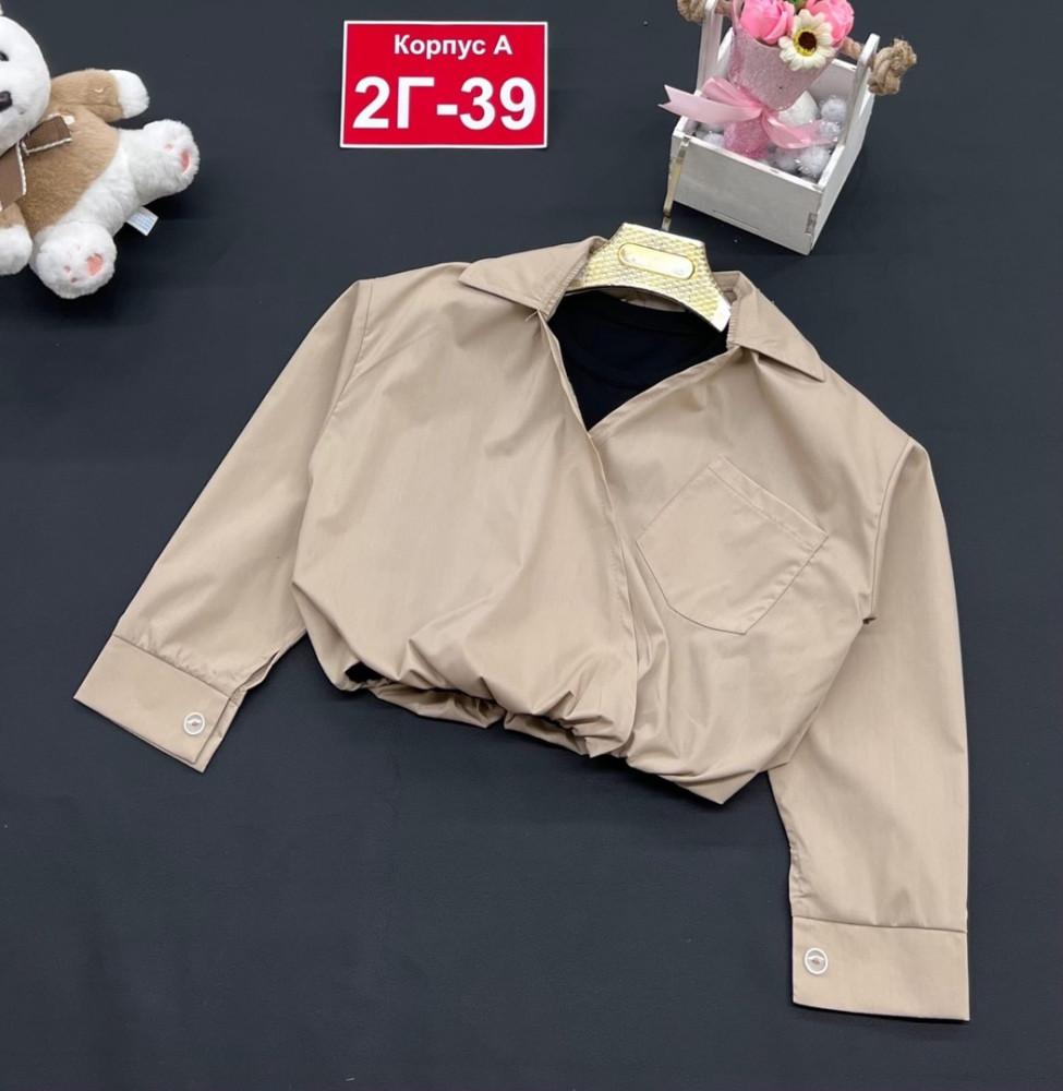 Детская рубашка коричневая купить в Интернет-магазине Садовод База - цена 800 руб Садовод интернет-каталог