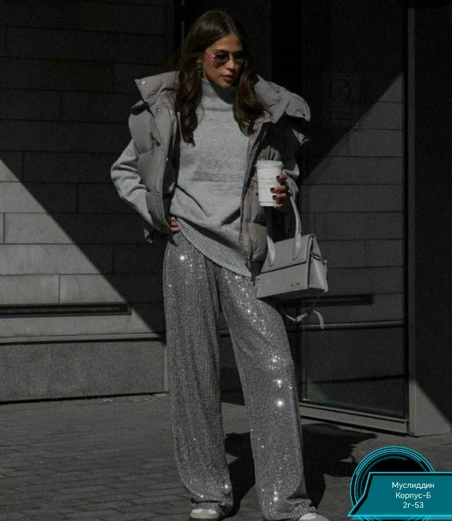 штаны серые купить в Интернет-магазине Садовод База - цена 950 руб Садовод интернет-каталог