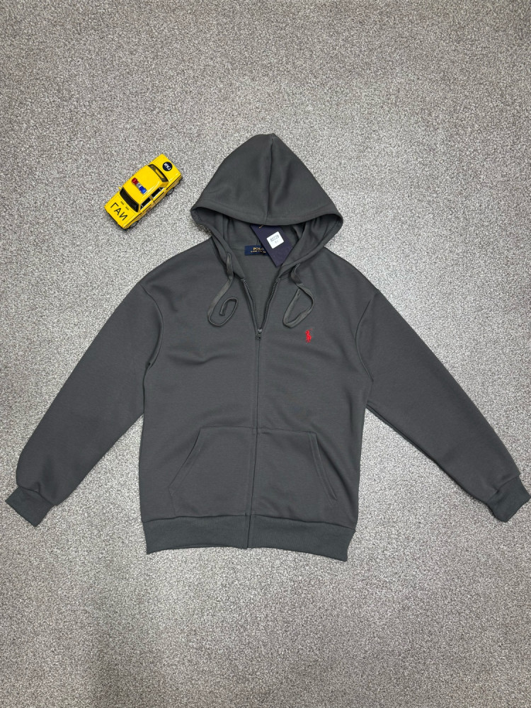 Толстовка мужская темно-серая