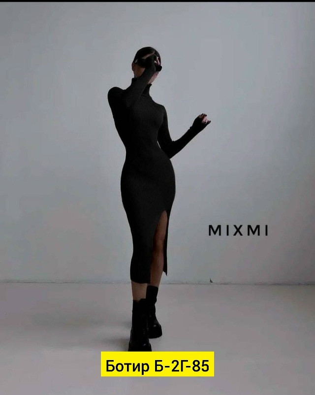 Платье черное