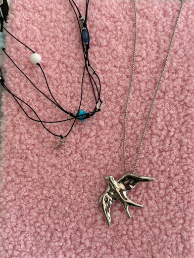✨ Сет колье с ласточкой 2шт САДОВОД официальный интернет-каталог