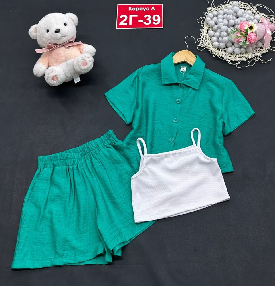 Детский костюм зеленый купить в Интернет-магазине Садовод База - цена 1150 руб Садовод интернет-каталог