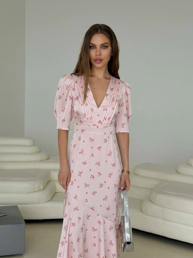 Платье розовое купить в Интернет-магазине Садовод База - цена 2100 руб Садовод интернет-каталог