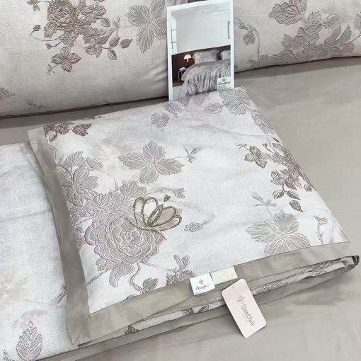 Семейный Комплект постельного белья с готовым одеялом  от бренда САДОВОД официальный интернет-каталог