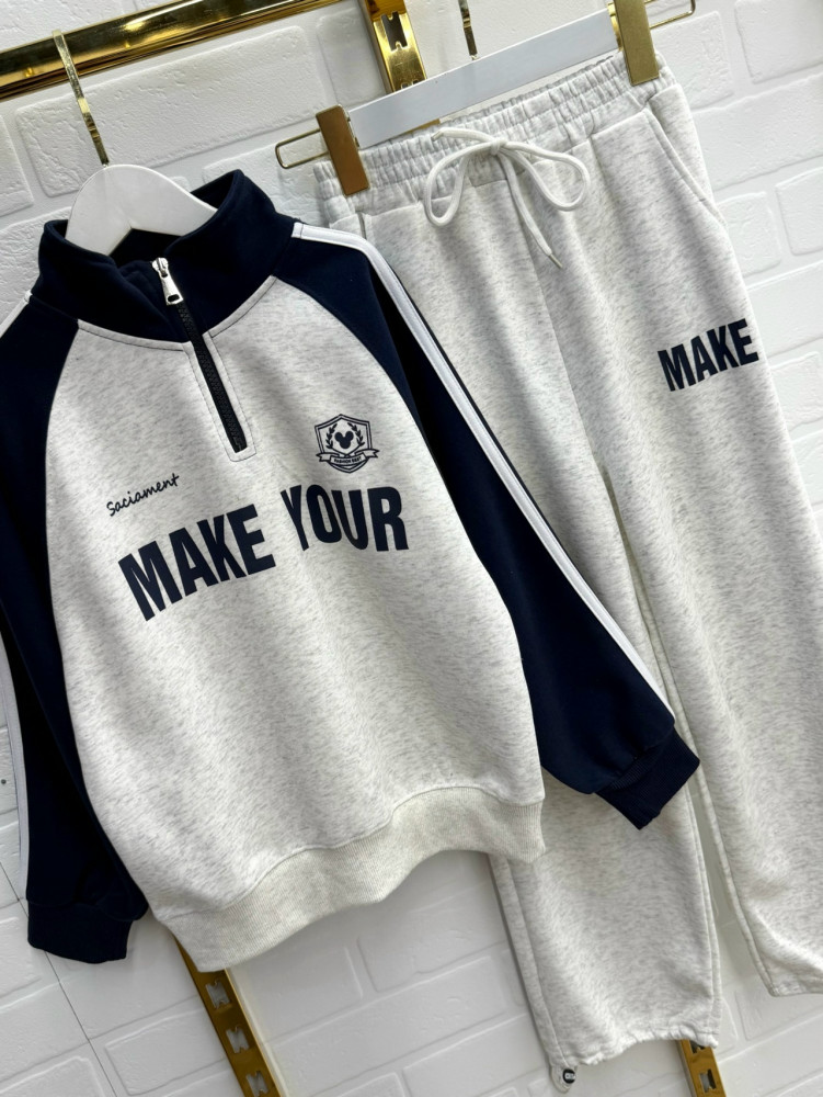 Детский костюм серый купить в Интернет-магазине Садовод База - цена 1799 руб Садовод интернет-каталог