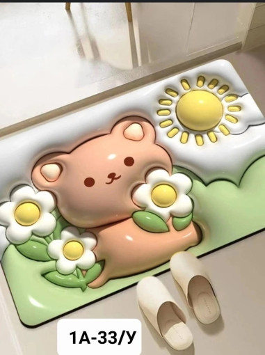 Оригинальный коврик в ванную туалет детскую с 3D эффектом, порадует и удивит всех приходящих в ваш дом САДОВОД официальный интернет-каталог