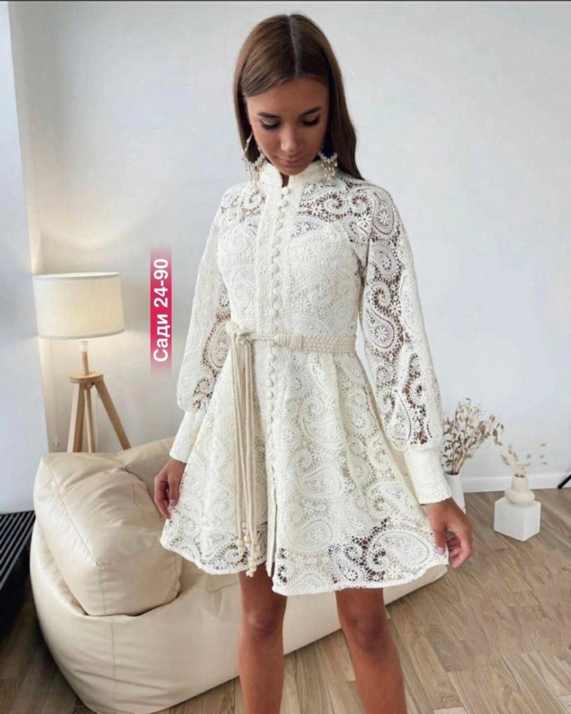 Платье белое купить в Интернет-магазине Садовод База - цена 900 руб Садовод интернет-каталог