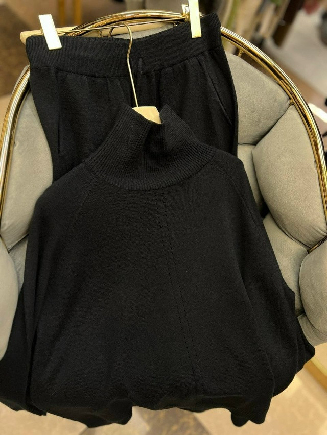 Женский костюм черный купить в Интернет-магазине Садовод База - цена 3550 руб Садовод интернет-каталог