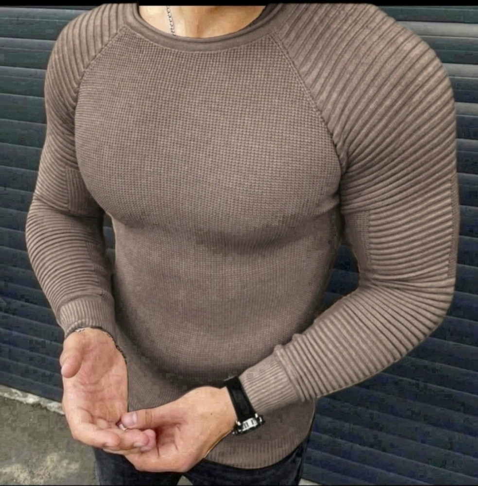 Свитер коричневый купить в Интернет-магазине Садовод База - цена 1100 руб Садовод интернет-каталог