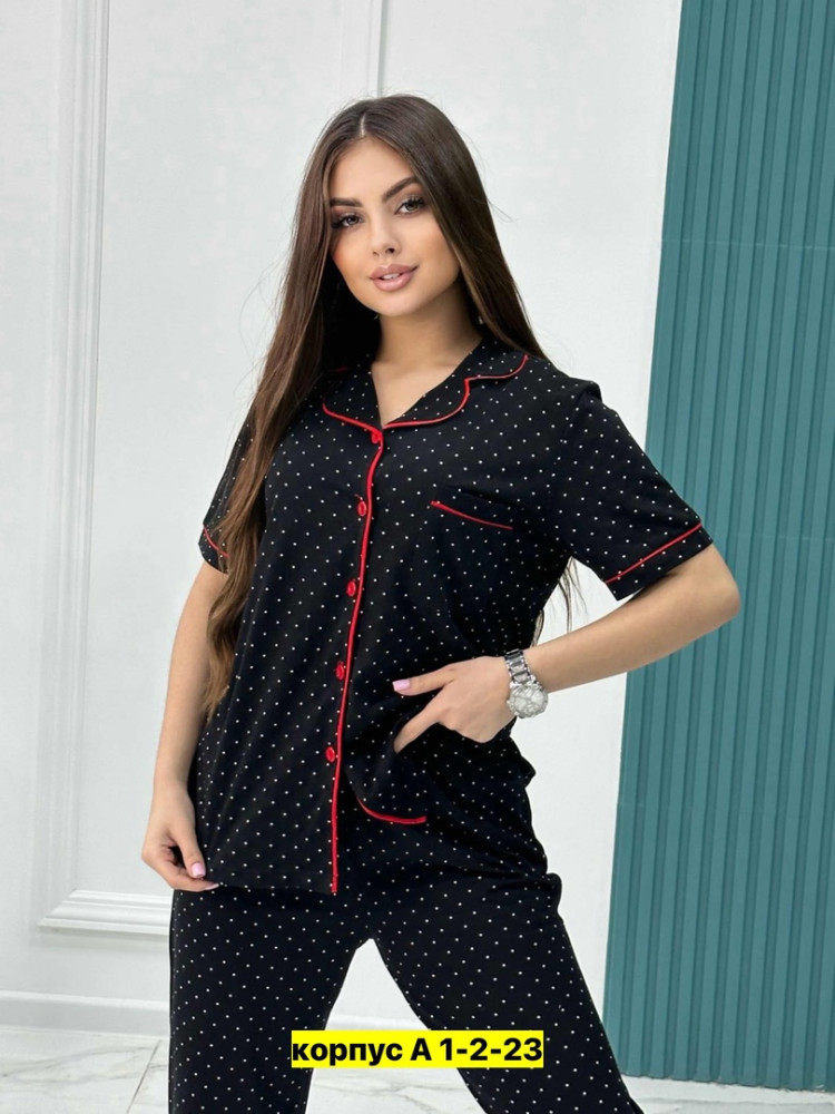 Пижама черная купить в Интернет-магазине Садовод База - цена 650 руб Садовод интернет-каталог
