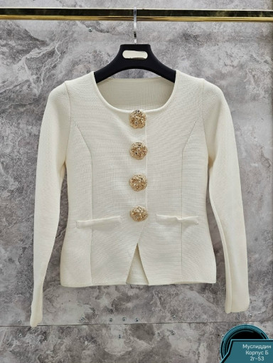 кардиган с золотыми пуговицами САДОВОД официальный интернет-каталог