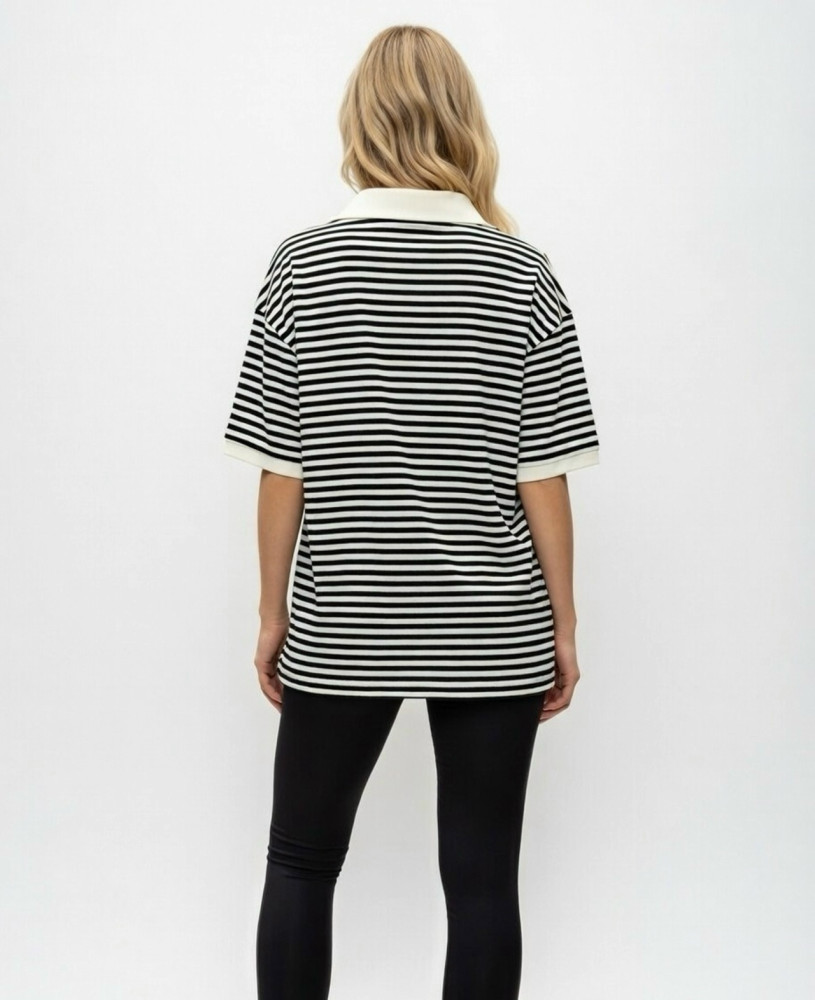 Футболка-поло женская батал купить в Интернет-магазине Садовод База - цена 500 руб Садовод интернет-каталог