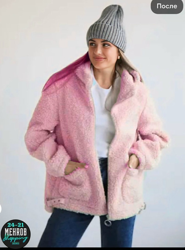 Женское пальто розовое купить в Интернет-магазине Садовод База - цена 999 руб Садовод интернет-каталог