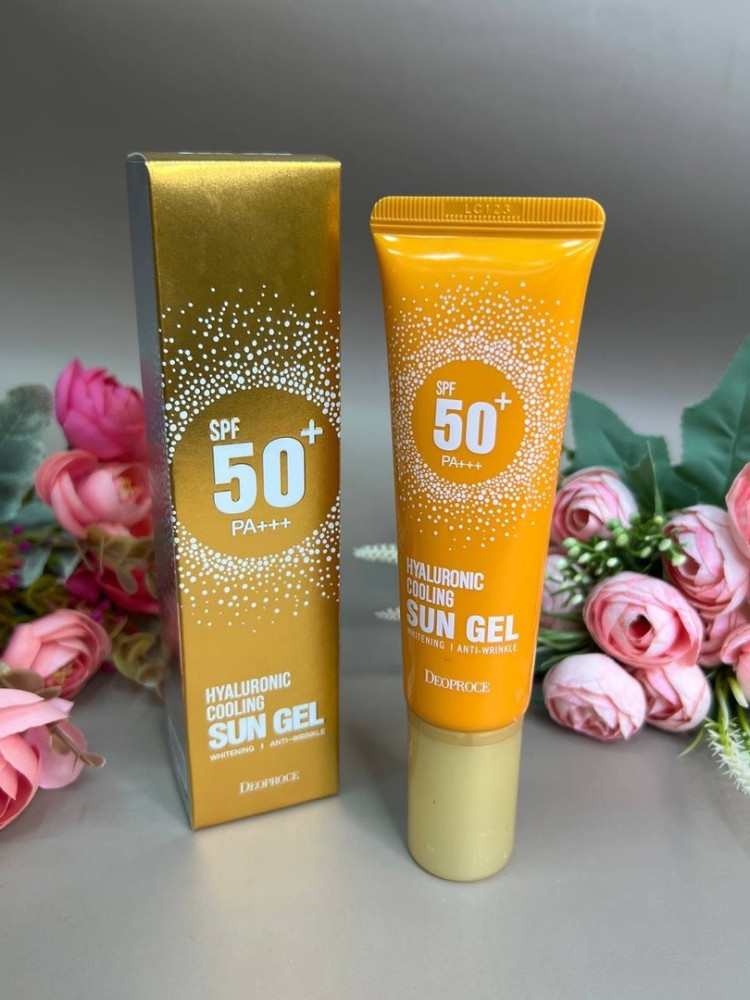 Солнцезащитный крем для лица Deoproc Sun Gel SPF 50 купить в Интернет-магазине Садовод База - цена 130 руб Садовод интернет-каталог