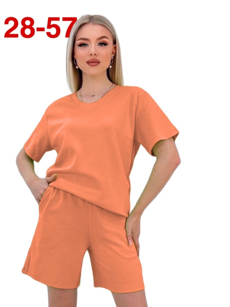 Женский костюм оранжевый купить в Интернет-магазине Садовод База - цена 500 руб Садовод интернет-каталог