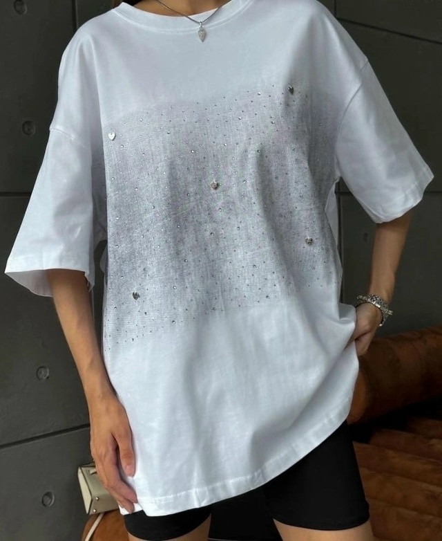 💕Футболка OverSize купить в Интернет-магазине Садовод База - цена 500 руб Садовод интернет-каталог