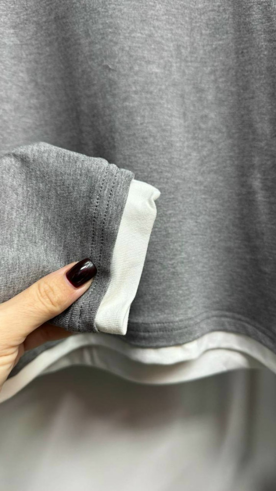 Женский костюм серый купить в Интернет-магазине Садовод База - цена 1850 руб Садовод интернет-каталог