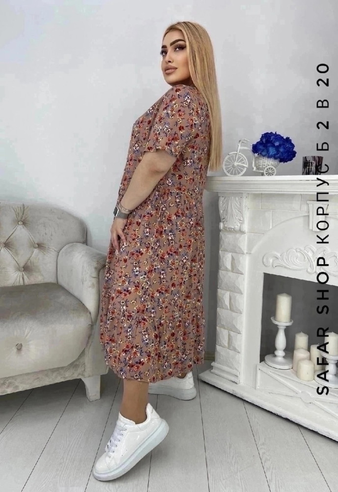 Платье коричневое купить в Интернет-магазине Садовод База - цена 700 руб Садовод интернет-каталог