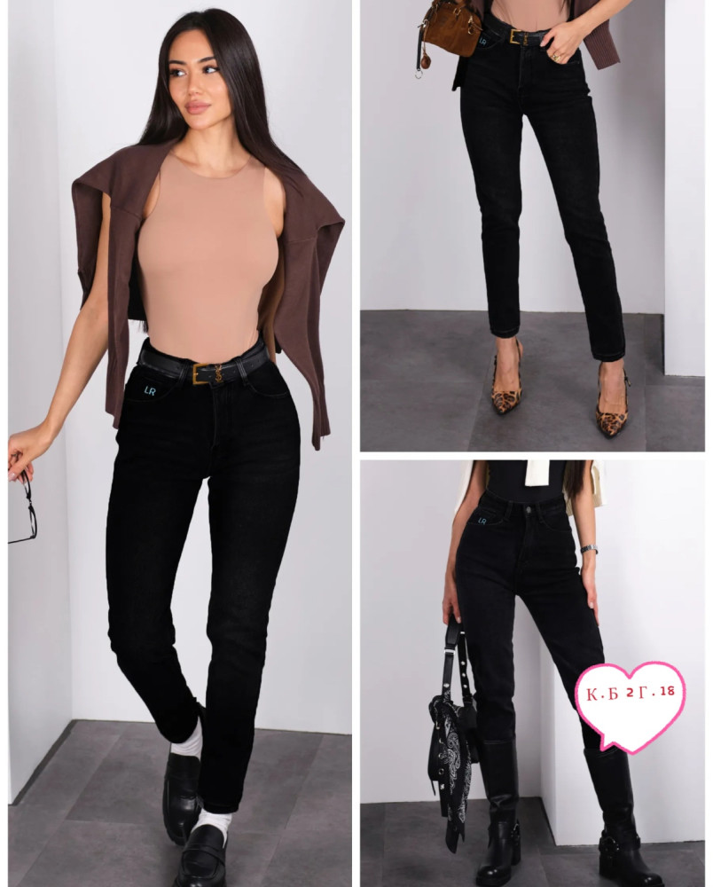 Джинсы черные купить в Интернет-магазине Садовод База - цена 500 руб Садовод интернет-каталог