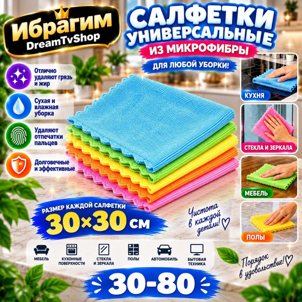 Универсальные салфетки из микрофибры купить в Интернет-магазине Садовод База - цена 80 руб Садовод интернет-каталог