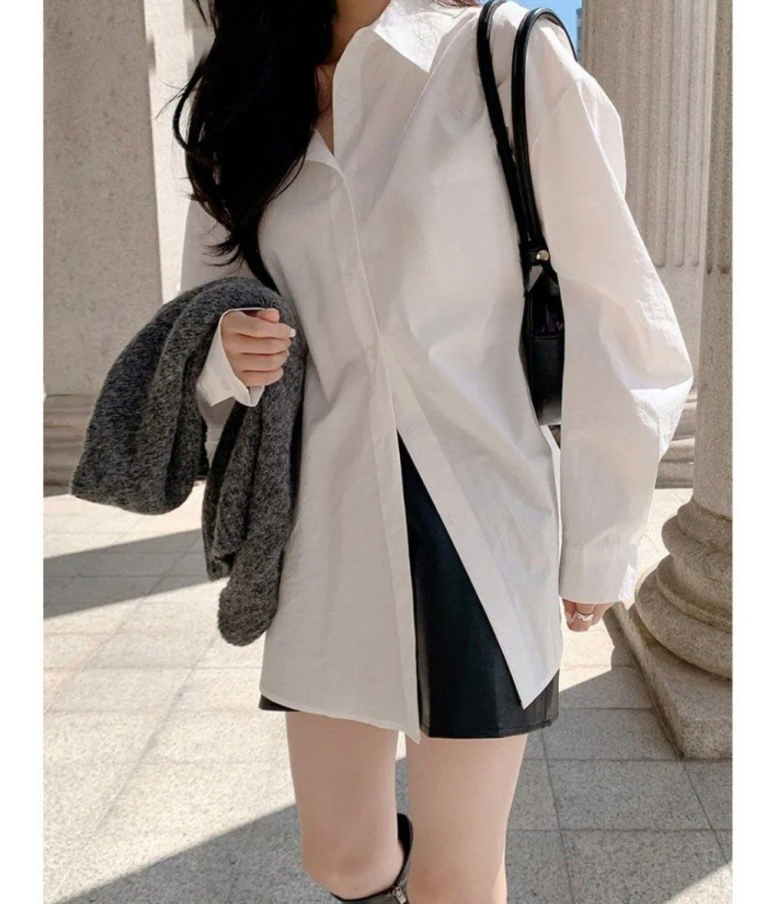 Женская рубашка белая купить в Интернет-магазине Садовод База - цена 950 руб Садовод интернет-каталог