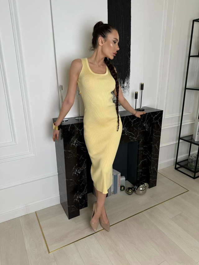 Платье желтое купить в Интернет-магазине Садовод База - цена 1400 руб Садовод интернет-каталог