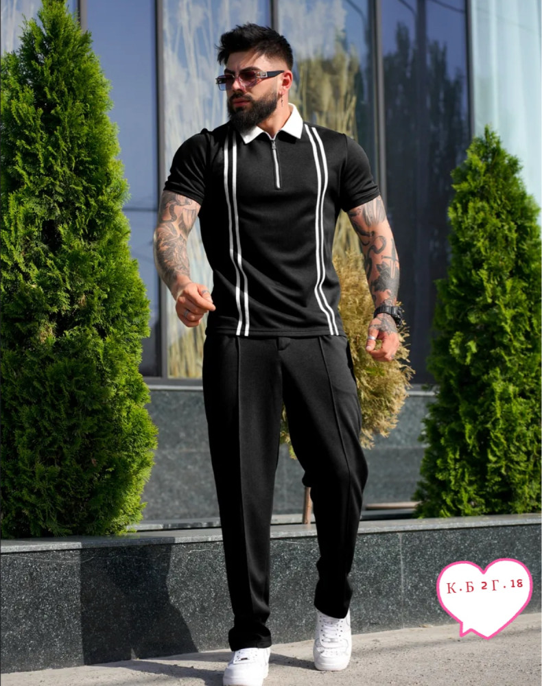 Мужской костюм черный купить в Интернет-магазине Садовод База - цена 1200 руб Садовод интернет-каталог