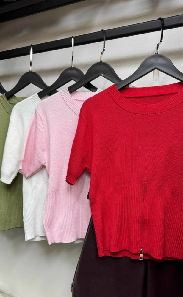 Женская футболка красная купить в Интернет-магазине Садовод База - цена 1000 руб Садовод интернет-каталог