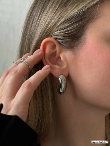 🤍 Массивные серьги САДОВОД официальный интернет-каталог