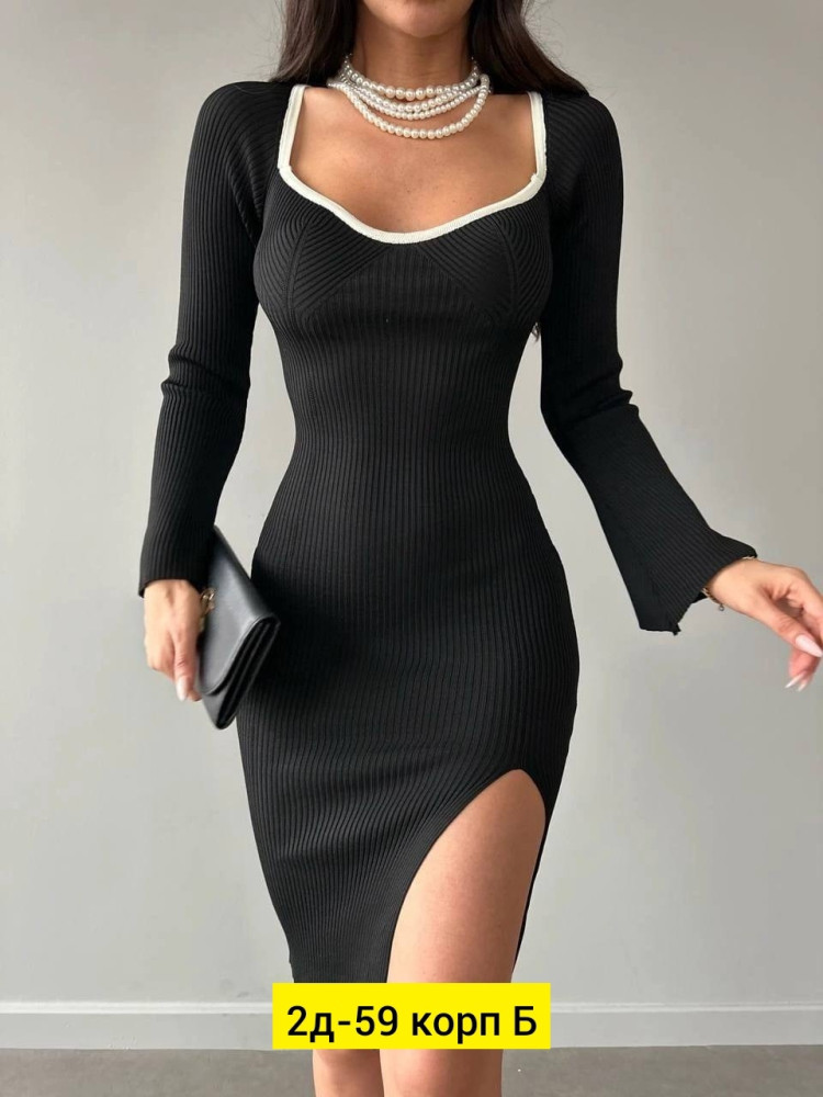 Платье черное купить в Интернет-магазине Садовод База - цена 900 руб Садовод интернет-каталог