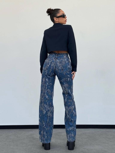 Мегакрутые джинсы с трендовым принтом 🤩 САДОВОД официальный интернет-каталог