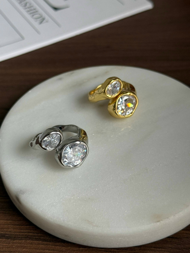 ⚜️ Кольцо с камнями купить в Интернет-магазине Садовод База - цена 300 руб Садовод интернет-каталог